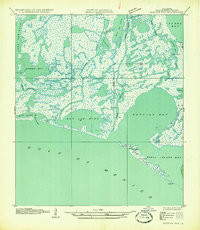 BASTIAN BAY, LA HISTORICAL MAP GEOPDF 7.