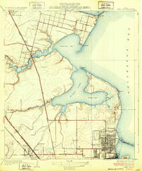 TEXAS CITY, TX HISTORICAL MAP GEOPDF 7.5