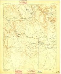 BERNAL, NM HISTORICAL MAP GEOPDF 30X30 G