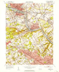 NORRISTOWN, PA HISTORICAL MAP GEOPDF 7.5