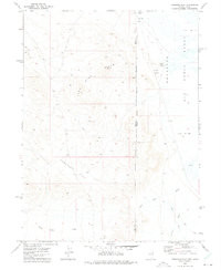 FERGUSON FLAT, NV-UT HISTORICAL MAP GEOP