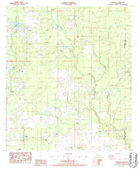 LONGVILLE, LA HISTORICAL MAP GEOPDF 7.5X