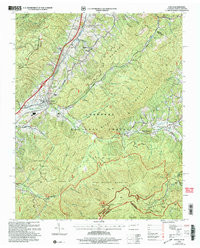 UNICOI, TN-NC HISTORICAL MAP GEOPDF 7.5X