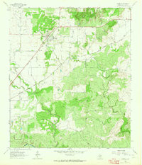 ROCHELLE, TX HISTORICAL MAP GEOPDF 7.5X7