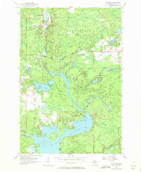 LAKE MARY, MI HISTORICAL MAP GEOPDF 7.5X