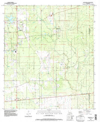 LONGVILLE, LA HISTORICAL MAP GEOPDF 7.5X