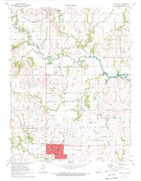 OSAGE CITY, KS HISTORICAL MAP GEOPDF 7.5