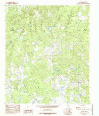 TRAWICK, TX HISTORICAL MAP GEOPDF 7.5X7.