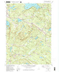 NORTHWOOD, NH HISTORICAL MAP GEOPDF 7.5X
