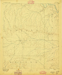EDEN, TX HISTORICAL MAP GEOPDF 30X30 GRI