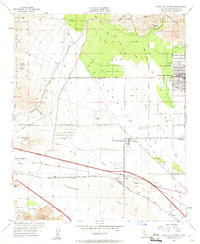 DESERT HOT SPRINGS, CA HISTORICAL MAP GE