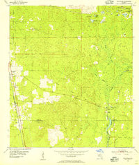 WOODVILLE, FL HISTORICAL MAP GEOPDF 7.5X