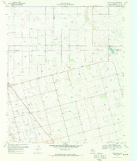 WELCH EAST, TX HISTORICAL MAP GEOPDF 7.5