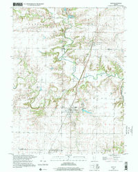 AVON, IL HISTORICAL MAP GEOPDF 7.5X7.5 G