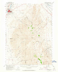 WINNEMUCCA, NV HISTORICAL MAP GEOPDF 15X