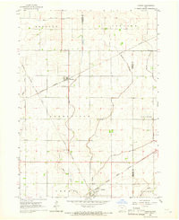KNIERIM, IA HISTORICAL MAP GEOPDF 7.5X7.
