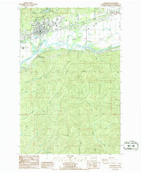 MONTESANO, WA HISTORICAL MAP GEOPDF 7.5X