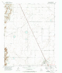 HARTLEY, TX HISTORICAL MAP GEOPDF 7.5X7.