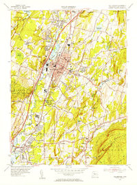 WALLINGFORD, CT HISTORICAL MAP GEOPDF 7.