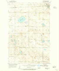 TUNBRIDGE, ND HISTORICAL MAP GEOPDF 7.5X