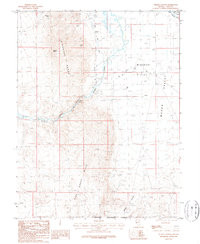 WILSON CANYON, NV HISTORICAL MAP GEOPDF