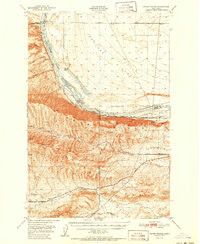 PRIEST RAPIDS, WA HISTORICAL MAP GEOPDF