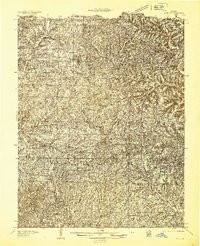 AVA, MO HISTORICAL MAP GEOPDF 15X15 GRID