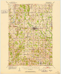 BARRON, WI HISTORICAL MAP GEOPDF 15X15 G
