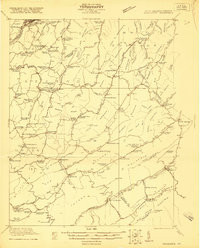 RONCERERTE, WV-VA HISTORICAL MAP GEOPDF