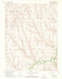 KANONA NW, KS HISTORICAL MAP GEOPDF 7.5X