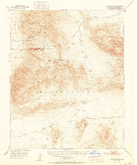 WINGATE PASS, CA HISTORICAL MAP GEOPDF 1