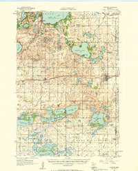 ATWATER, MN HISTORICAL MAP GEOPDF 15X15