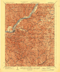 SAINT MARYS, WV-OH HISTORICAL MAP GEOPDF
