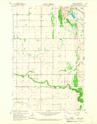 MELVIN, MN HISTORICAL MAP GEOPDF 7.5X7.5