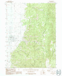 LEVAN, UT HISTORICAL MAP GEOPDF 7.5X7.5