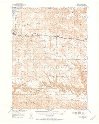 CODY, NE-SD HISTORICAL MAP GEOPDF 15X15