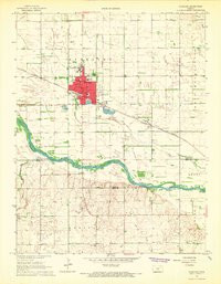 STERLING, KS HISTORICAL MAP GEOPDF 7.5X7
