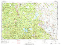 SUSANVILLE, CA HISTORICAL MAP GEOPDF 1X2