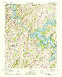 BOONE DAM, TN HISTORICAL MAP GEOPDF 7.5X