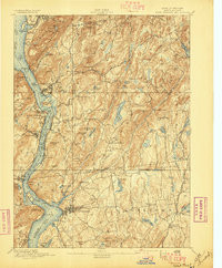 WEST POINT, NY HISTORICAL MAP GEOPDF 15X
