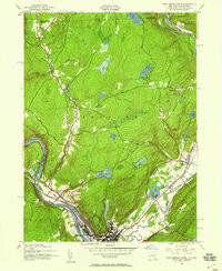 PORT JERVIS NORTH, NY-PA HISTORICAL MAP