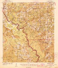 LOGANSPORT, LA-TX HISTORICAL MAP GEOPDF