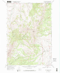 SPUR MOUNTAIN, MT HISTORICAL MAP GEOPDF