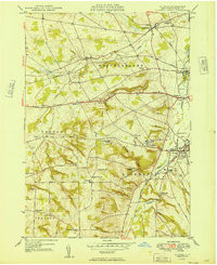 CLINTON, NY HISTORICAL MAP GEOPDF 7.5X7.