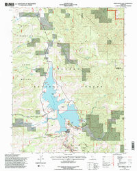 FRENCHMAN LAKE, CA HISTORICAL MAP GEOPDF