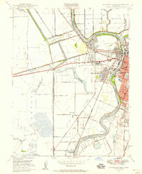 SACRAMENTO WEST, CA HISTORICAL MAP GEOPD