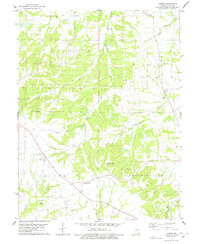 CYRENE, MO HISTORICAL MAP GEOPDF 7.5X7.5