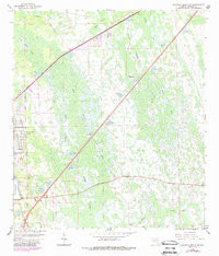 DAYTONA BEACH SW, FL HISTORICAL MAP GEOP