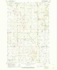 LISBON SW, ND HISTORICAL MAP GEOPDF 7.5X