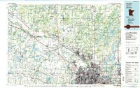 ANOKA, MN HISTORICAL MAP GEOPDF 30X60 GR